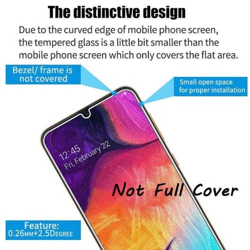 2pcs Tempered Glass Screen Protector For Samsung Galaxy A10 A10 E A20 - Thumbnail 4