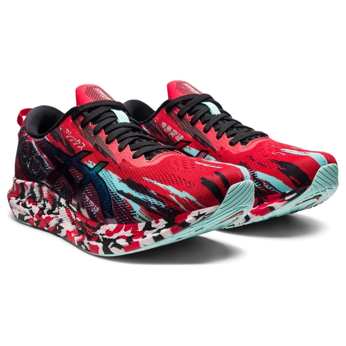 Asics Noosa Tri 13 Men's Shoes Running Electric Red/ Black 9.5 US - Image 1