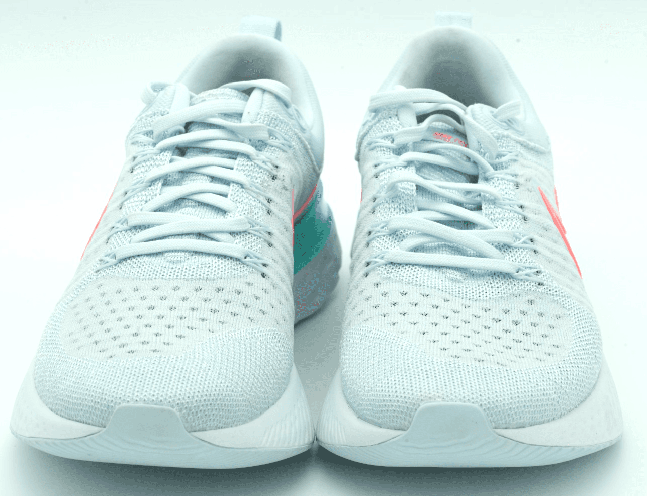 NIKE WOMENS REACT INFINTIY RUN FK 2 RUNNING SHOES #CT2423 400 Size 10M - Image 1