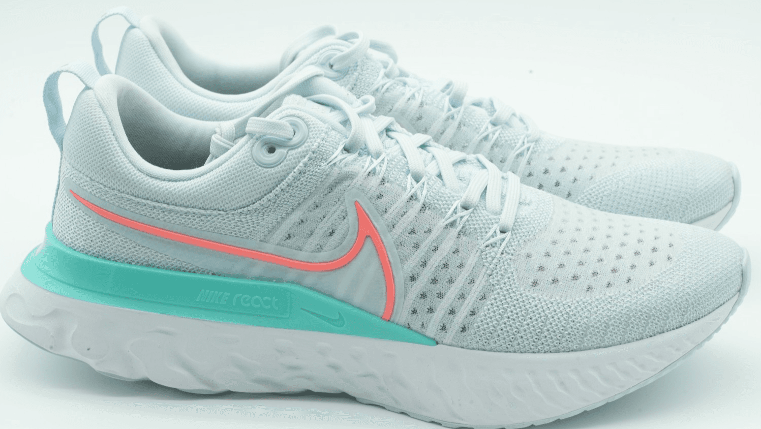NIKE WOMENS REACT INFINTIY RUN FK 2 RUNNING SHOES #CT2423 400 Size 10M - Thumbnail 2