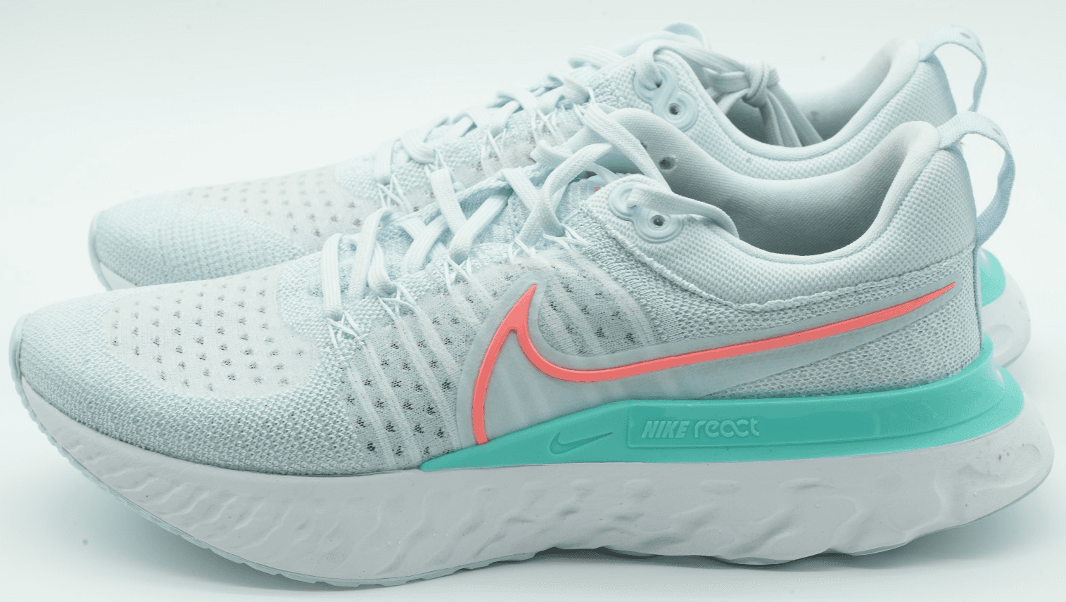 NIKE WOMENS REACT INFINTIY RUN FK 2 RUNNING SHOES #CT2423 400 Size 10M - Thumbnail 3