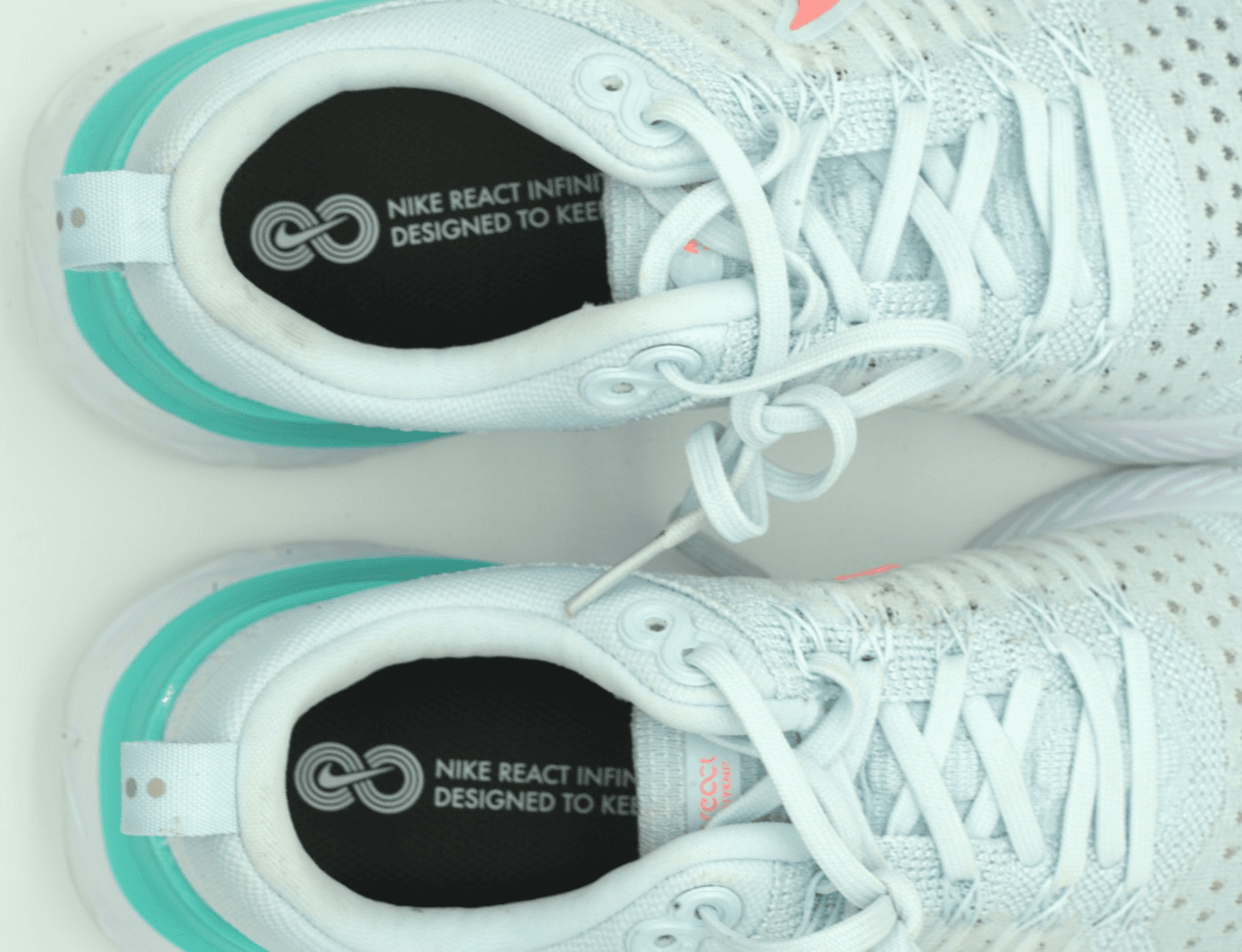 NIKE WOMENS REACT INFINTIY RUN FK 2 RUNNING SHOES #CT2423 400 Size 10M - Thumbnail 9