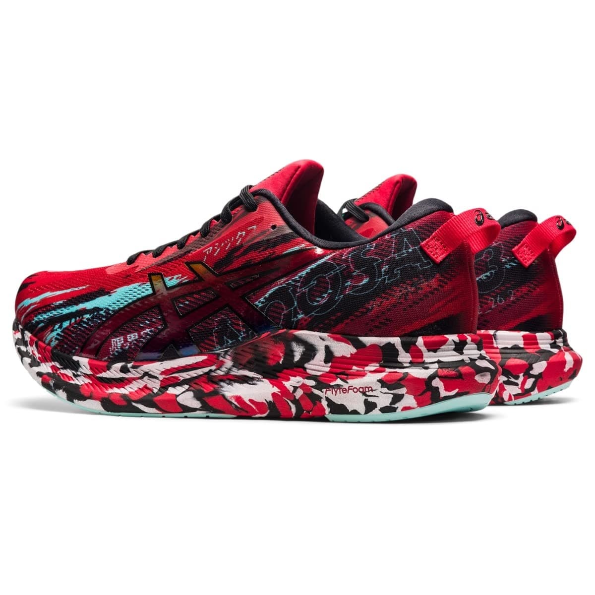 Asics Noosa Tri 13 Men's Shoes Running Electric Red/ Black 9.5 US - Thumbnail 5