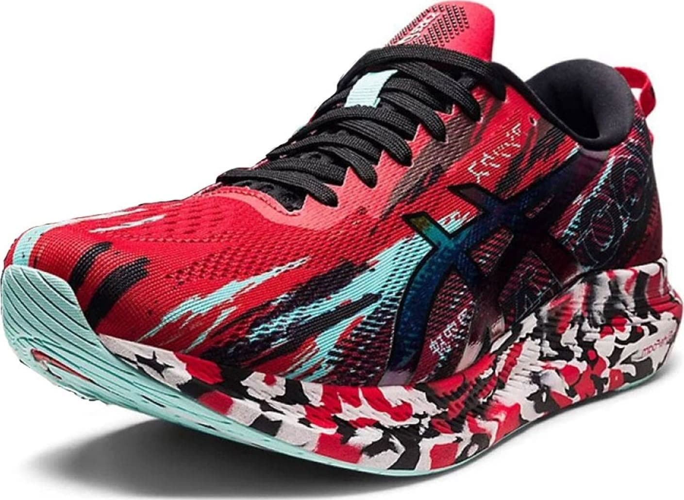 Asics Noosa Tri 13 Men's Shoes Running Electric Red/ Black 9.5 US - Thumbnail 3