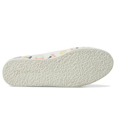 Superga 2740 Classic Canvas Sneaker Lettering Sole White Men 8 - Women 9.5 - Thumbnail 6