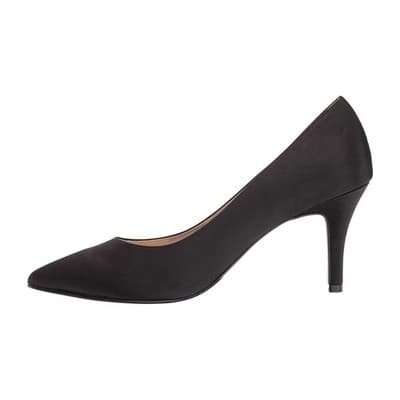 Cole Haan Juliana Pump 75 Women's Shoes , Stiletto Heel Black Leather, size 8 M - Thumbnail 2