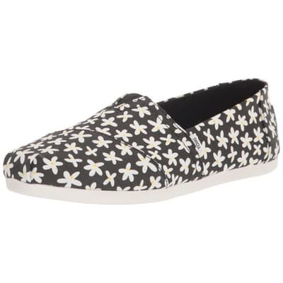 Toms Alpargata daisies comfort casual summer flats New Size 8 - Thumbnail 3