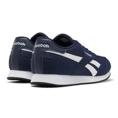Sz Reebok Royal Classic Jogger 3.0 Shoes Navy White Black 11.5 Men 12.5 Women - Thumbnail 4