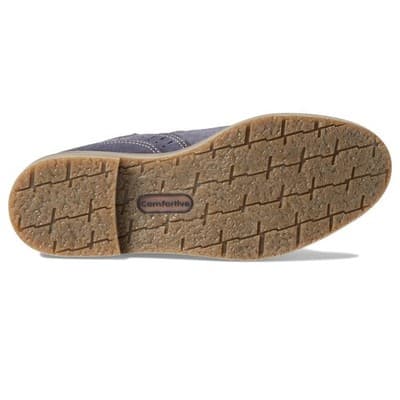 Comfortiva Blue Suede Boots Raya Washed Indigo 9 M - Thumbnail 5