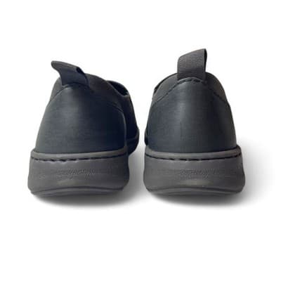 Born Mens Morgan Slip-On Casual Sneakers Dark Grey/Black Dist Suede Size 8.5 M - Thumbnail 4