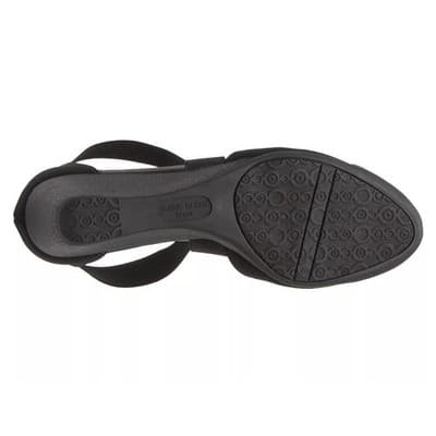 Anne Klein Ted Wedge Pump Women's Shoes - Black 8.5 M - Thumbnail 8