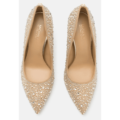 Michael Kors Alina Flex High Pump Women's High Heel Pale Gold 6.5 M - Thumbnail 4