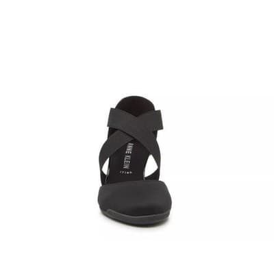 Anne Klein Ted Wedge Pump Women's Shoes - Black 8.5 M - Thumbnail 5