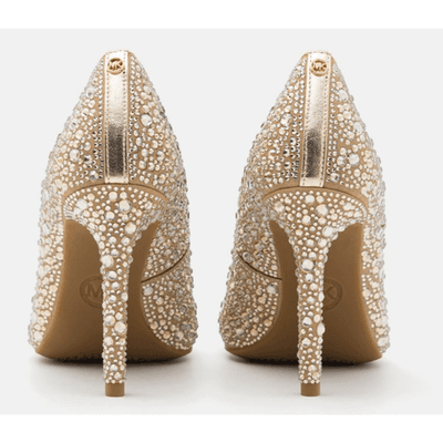 Michael Kors Alina Flex High Pump Women's High Heel Pale Gold 6.5 M - Thumbnail 5