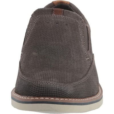 Nunn Bush Men's Barklay Moc Toe Slip-on Loafer with Comfort Gel 12 Wide - Thumbnail 3
