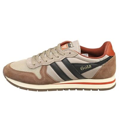 Gola Men's Daytona Casual Sneakers Rhino/Otter/Black 9 M - Thumbnail 3