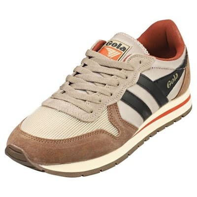 Gola Men's Daytona Casual Sneakers Rhino/Otter/Black 9 M - Thumbnail 4