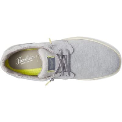 Florsheim Men's Crossover Canvas Plain Toe Slip On Sneaker Light Gray 8.5 M - Thumbnail 6
