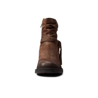 Born Kenya Ankle Boots Distressed Suede Taupe Womens Size 9.5 M - Thumbnail 3