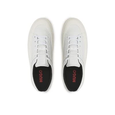 HUGO DYER Men's Low Sneakers Slip-On Shoes Lace-Up Shoes Size 11 US - 44 EU - Thumbnail 5