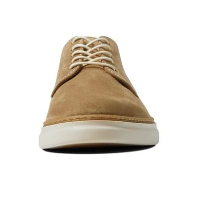 Bruno Magli Sandro Men's Oxford Shoes 9.5 M Beige Nubuck Leather Made in Italy - Thumbnail 4