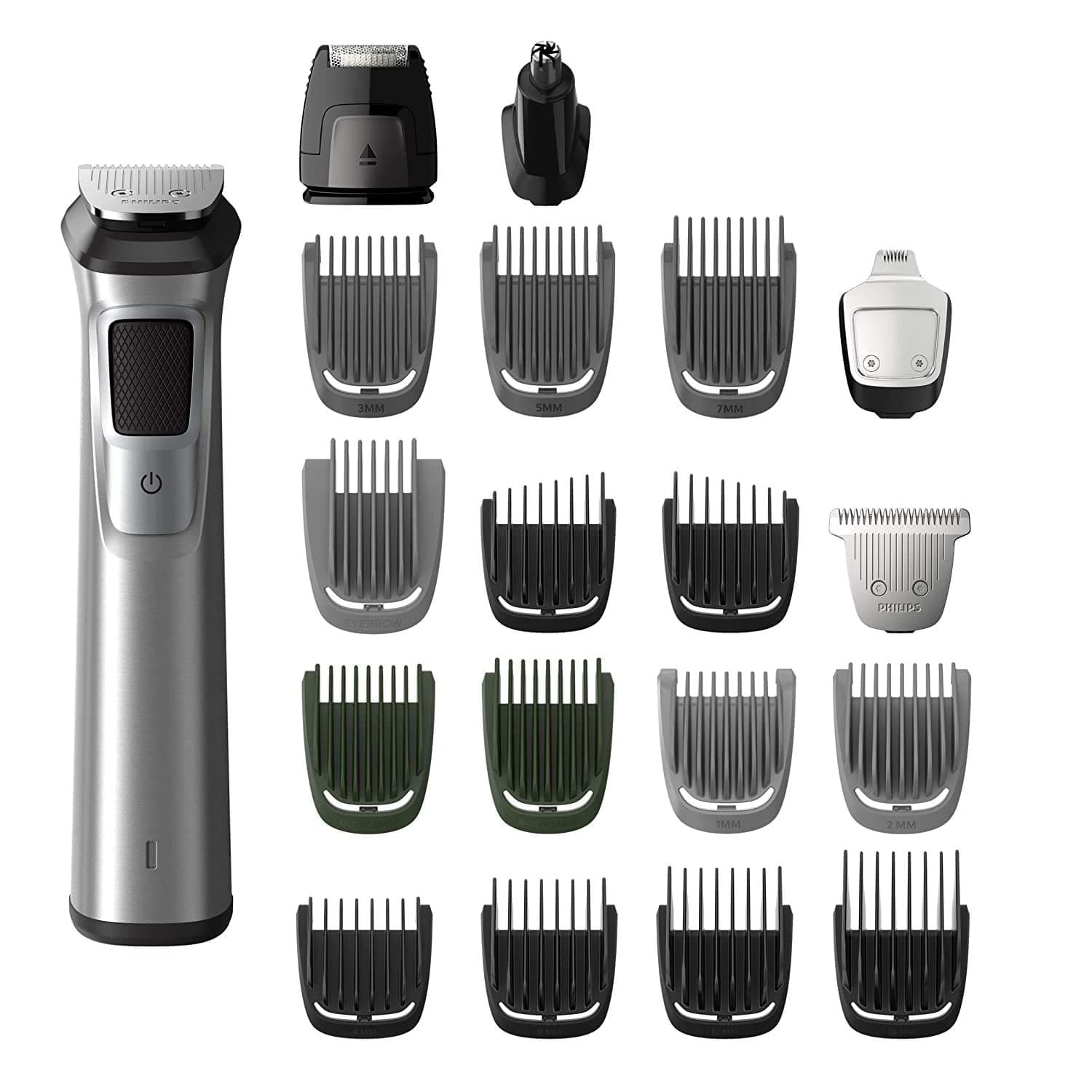 Philips Norelco Multigroom Stainless Steel All-in-one Wet Dry Trimmer MG7796/40 - Image 1