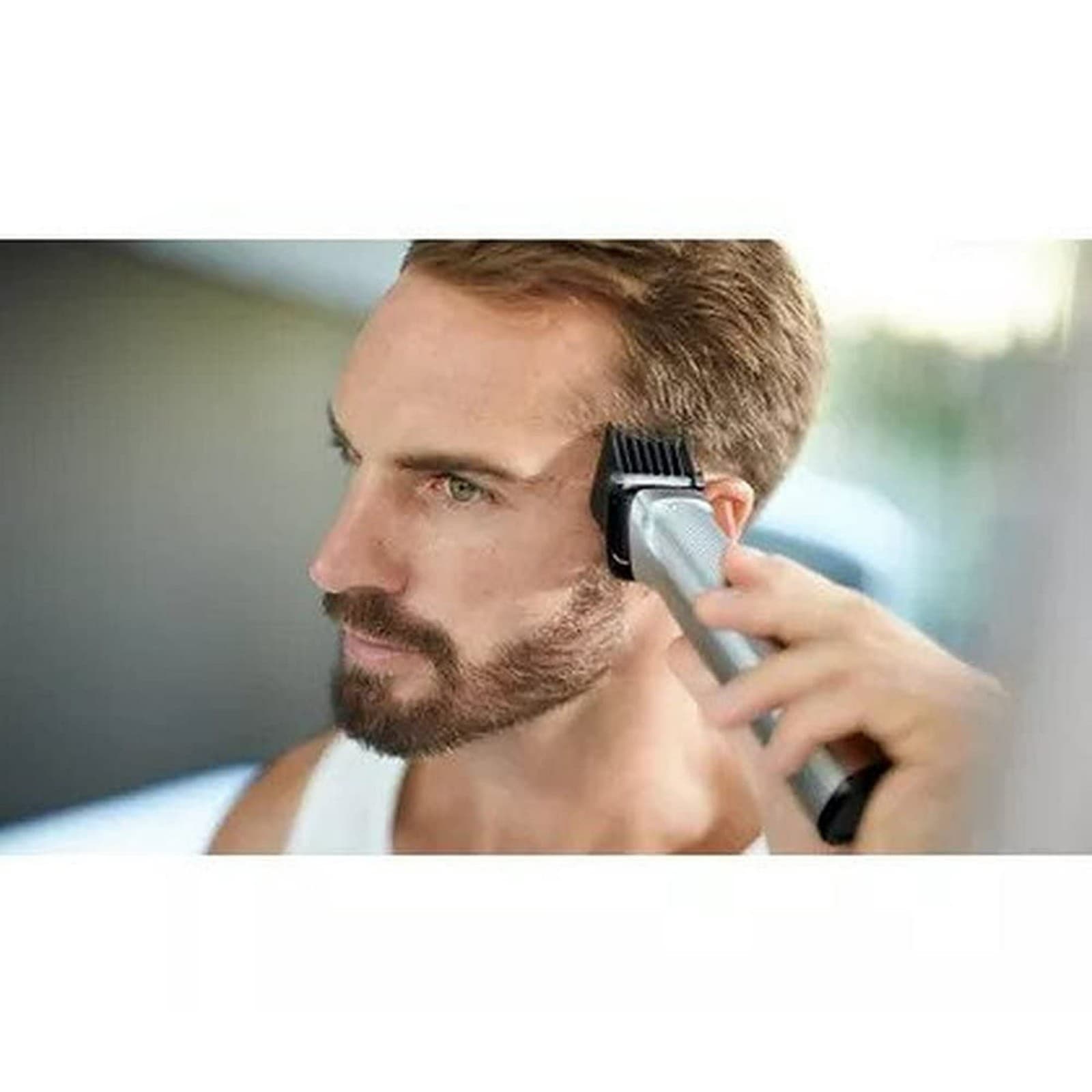 Philips Norelco Multigroom Stainless Steel All-in-one Wet Dry Trimmer MG7796/40 - Thumbnail 6