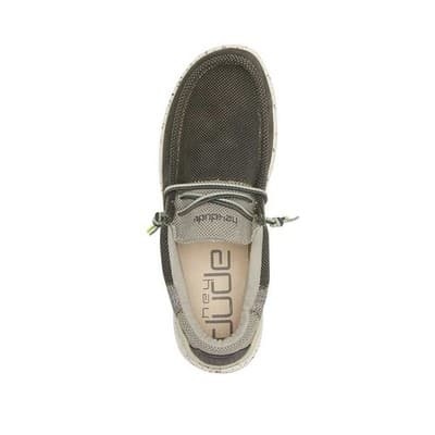 Heydude Wally Hawk Wool Casual slip on Shoes Green SIZE 8 M - Thumbnail 5