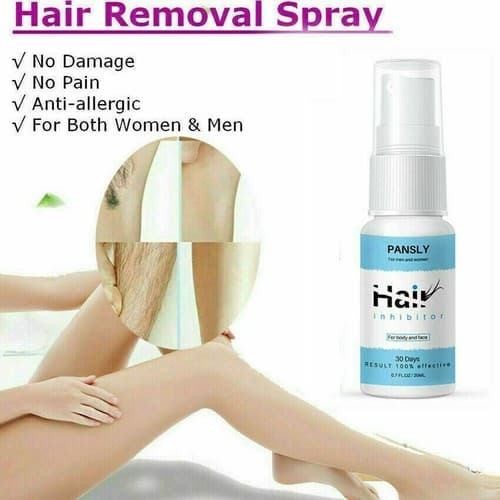 Herbal Gentle Hair Removal Spray Repair Nourish Permanent Hair Growth Inhibitor - Thumbnail 9
