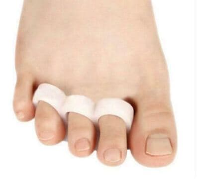 8 Pcs Bunion Treatment Spacer Separator Splint Hammer Toe Straightener Corrector - Thumbnail 2