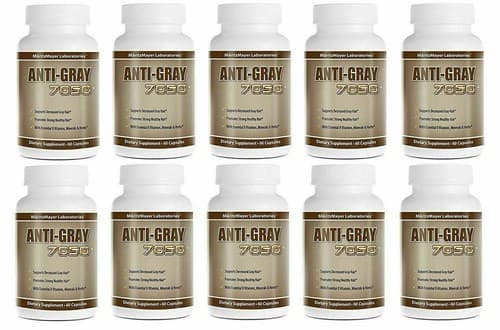 10 Packs Anti Gray Hair Saw Palmetto Catalase Max Strength Dietary Supplement - Image 1
