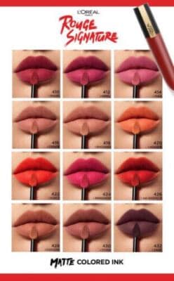 L'Oreal Paris Makeup Rouge Signature Matte Lip Stain (0.23Oz./7.0mL) *YOU PICK* - Thumbnail 2