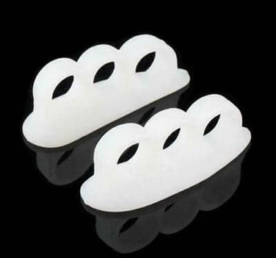 8 Pcs Bunion Treatment Spacer Separator Splint Hammer Toe Straightener Corrector - Thumbnail 3