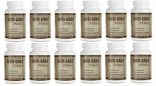 12 Packs Anti Gray Hair Saw Palmetto Catalase Max Strength Dietary Supplement - Image 1