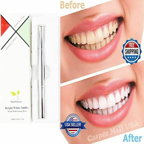 5 Pcs Tooth Bleaching Whitener Oral Gel System Mint Flavor Teeth Whitening Pen - Image 1