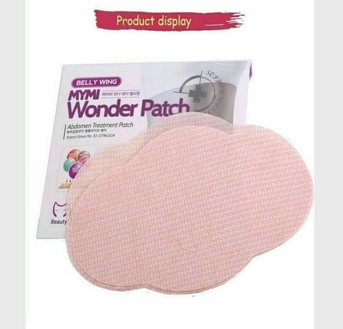 100 Pcs MYMI Korea Wonder Belly Abdomen Burn Fat Wing Weight Lose Slimming Patch - Thumbnail 8