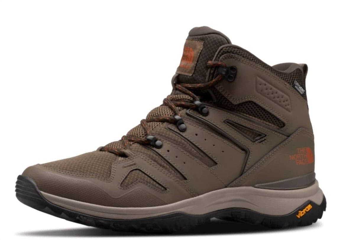 The North Face Men's Hedgehog Fastpack II Mid WP Boot Brown Black 9.5 M - Thumbnail 2