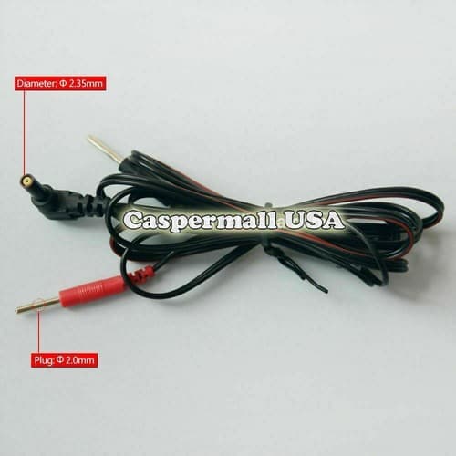 50 TENS Unit Lead Wires FOR INTENSITY 10 TENS 2500 3000 7000 7500 TWIN STIM - Thumbnail 2