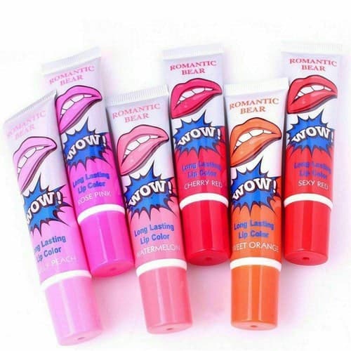 6 Colors Tattoo Magic Color Peel Off Mask Tint Long Lasting Waterproof - Thumbnail 2