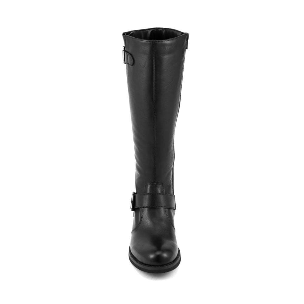 David Tate Alpine Women's boot Black Soft Calf 9.5 M - Thumbnail 3