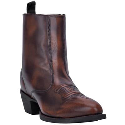 Laredo Men's Side Zipper Western Boot - Round Toe - 10 Wide - Image 1