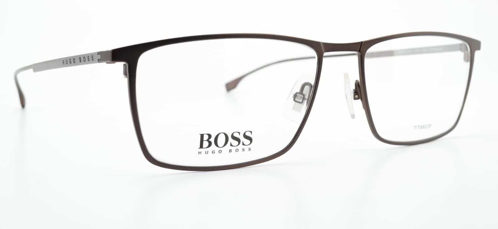 Hugo Boss Demo Rectangular Men's Eyeglasses BOSS 0976 04IN 57 - Thumbnail 5