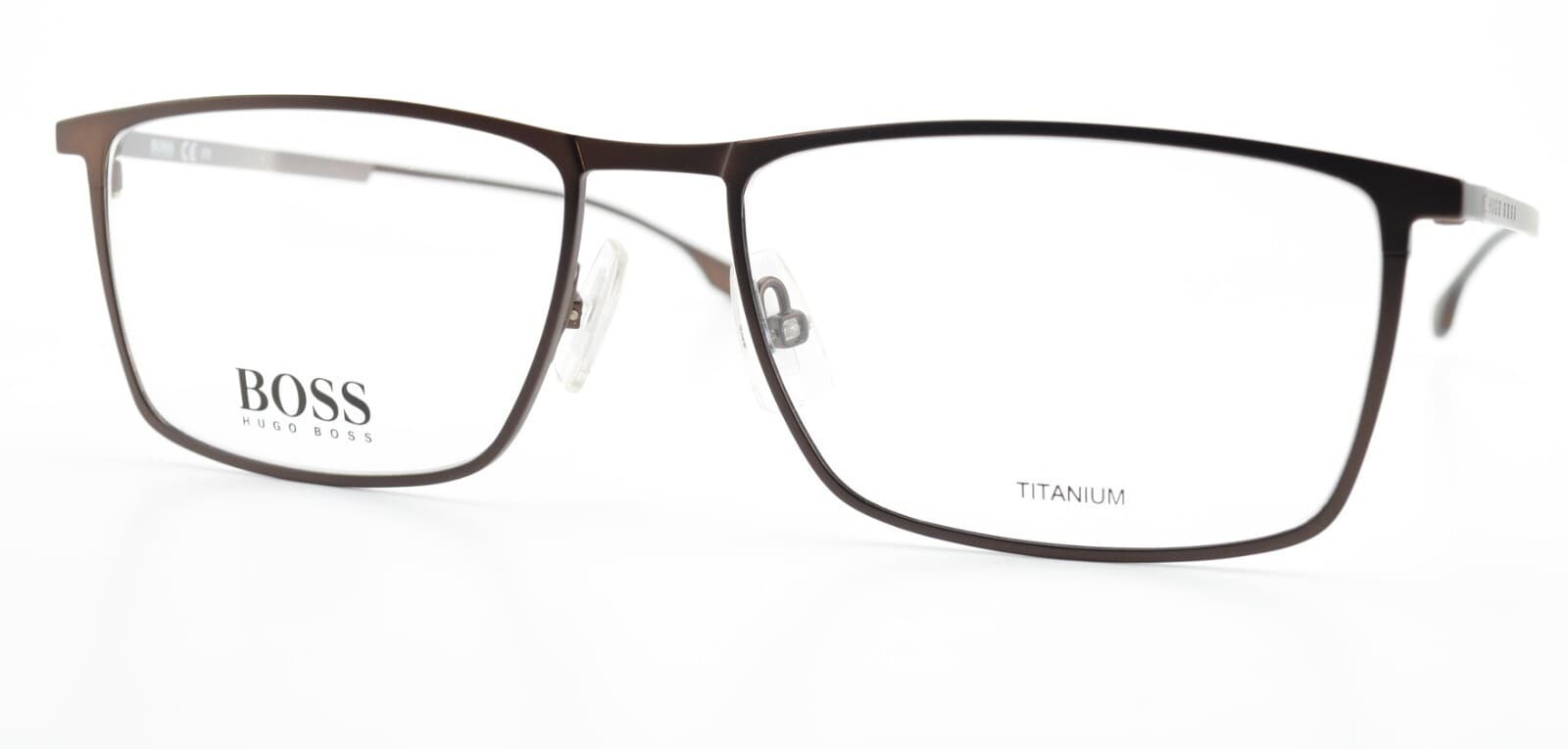 Hugo Boss Demo Rectangular Men's Eyeglasses BOSS 0976 04IN 57 - Thumbnail 4