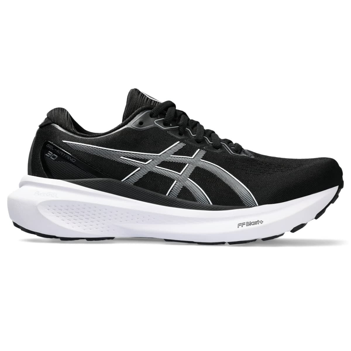ASICS Women's Gel-Kayano 30 Running Shoes, Black/Sheet Rock Size 12 - Thumbnail 2