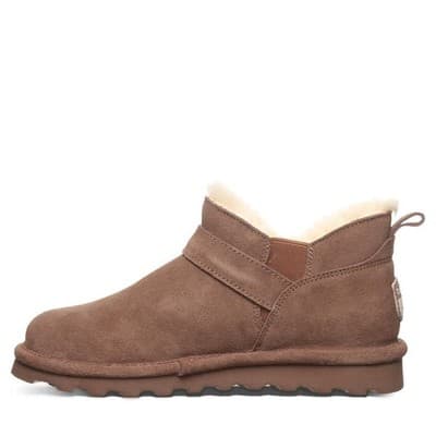 Bearpaw Shorty Buckle Vegan Women's Winter Boots - 3050 Cocoa Size 9 M new - Thumbnail 3