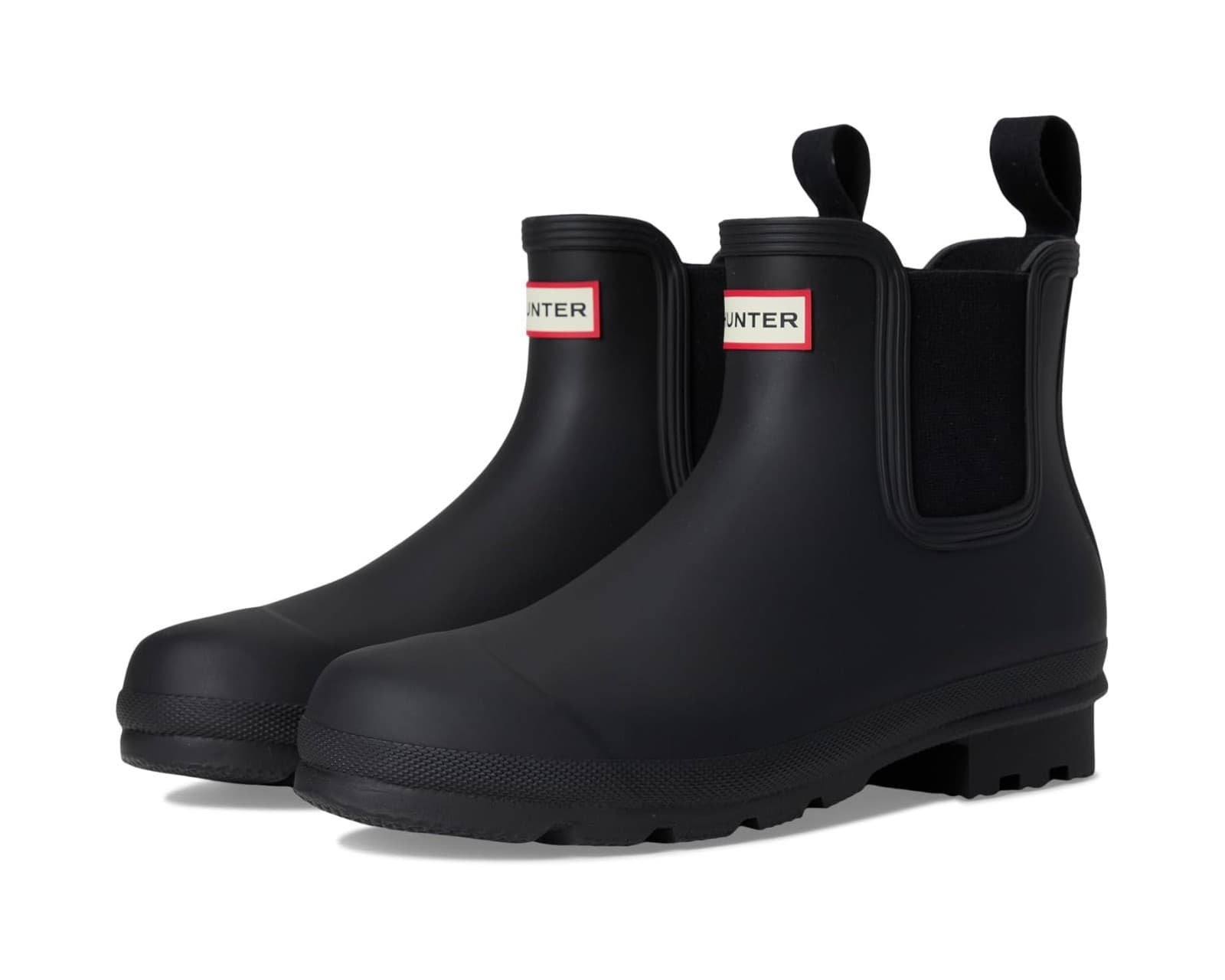 Hunter Commando Chelsea Boots Men's Waterproof Cushioned Black 11 M - Image 1