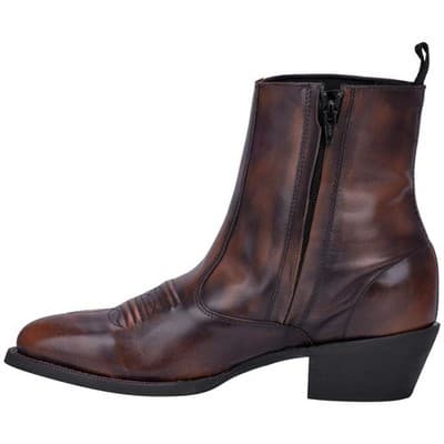 Laredo Men's Side Zipper Western Boot - Round Toe - 10 Wide - Thumbnail 3