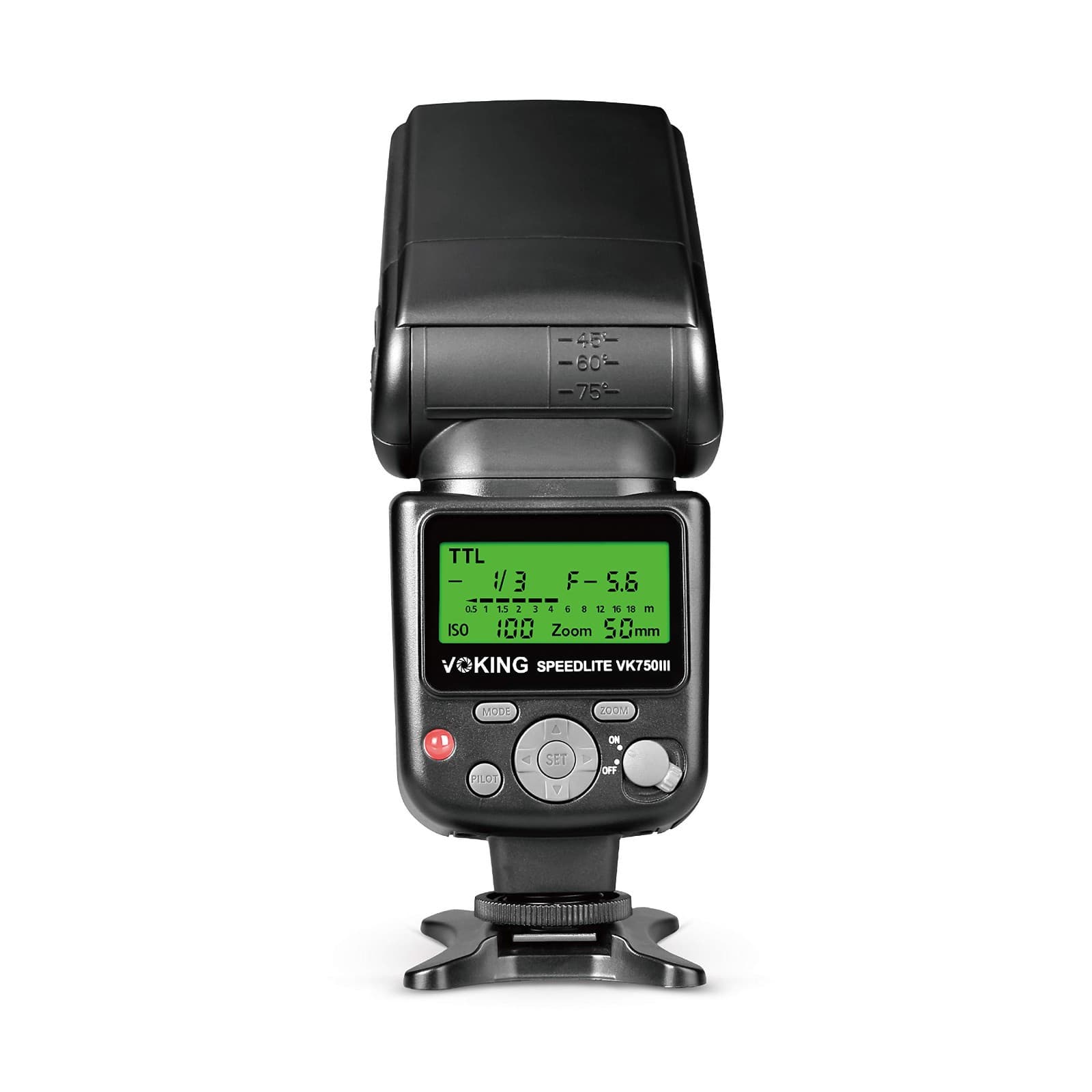 VK750III TTL Camera Speedlite Flash Compatible with Nikon and Other DSLR Cameras - Thumbnail 2