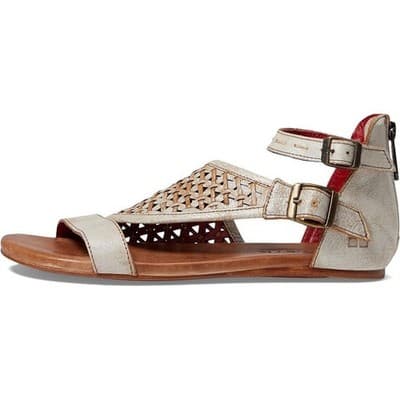 Bed Stu Bellatrix II Women's Nectar Whitewash Flat Sandal 9 M - Thumbnail 2