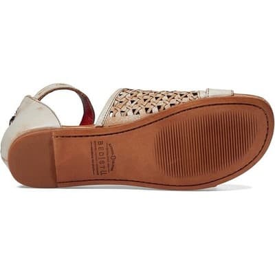 Bed Stu Bellatrix II Women's Nectar Whitewash Flat Sandal 9 M - Thumbnail 4
